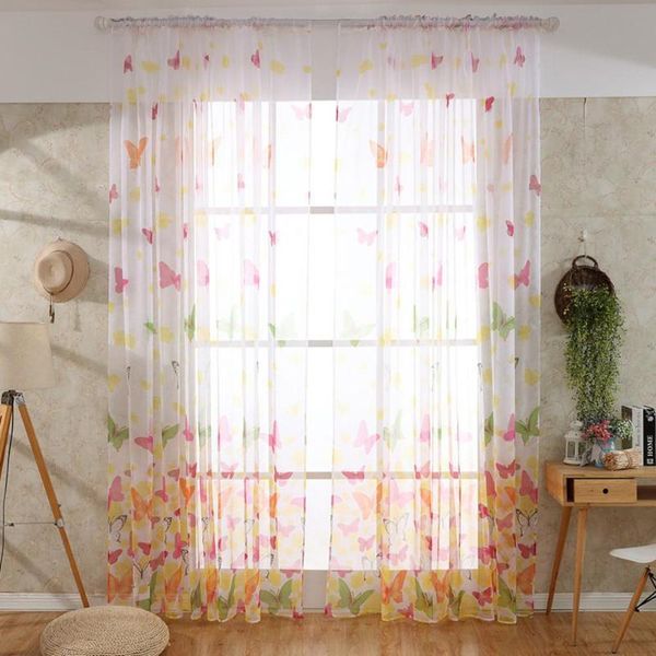 yong8 home use curtain butterfly print window panel curtains sheer room divider for living bedroom & drapes
yong8 home use curtain butterfly print window panel curtains sheer room divider for living bedroom & drapes