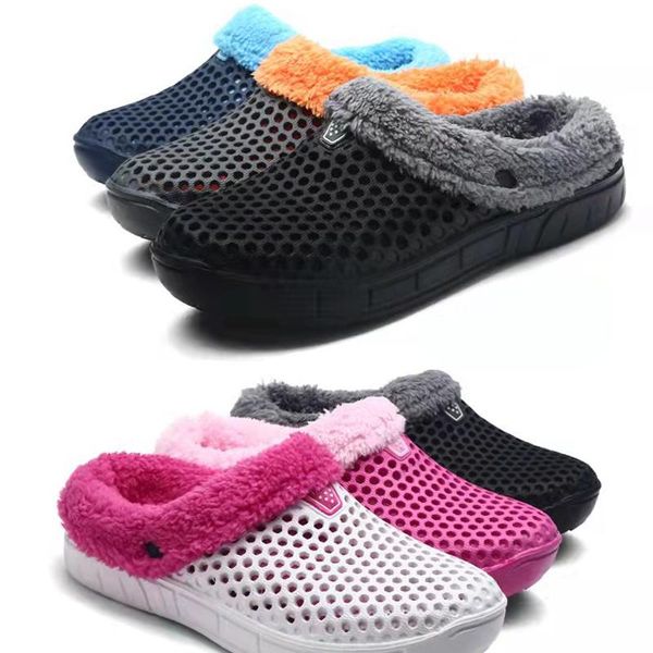 slippers 2021 winter velvet hole shoes men's birds nest indoor fluffy fur warm cotton slides plush flip flops home furry sandals, Black
slippers 2021 winter velvet hole shoes men's birds nest indoor fluffy fur warm cotton slides plush flip flops home furry sandals, Black