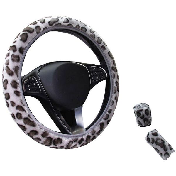 3pcs/set leopard printed steering wheel cover hand brake gear protective cap for car auto accessories covers
3pcs/set leopard printed steering wheel cover hand brake gear protective cap for car auto accessories covers