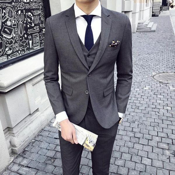 (jackets+vest+trousers) costum homme mariage 3 pieces men business blazers suits male one button bridegroom wedding suit sets men's &, White;black
(jackets+vest+trousers) costum homme mariage 3 pieces men business blazers suits male one button bridegroom wedding suit sets men's &, White;black