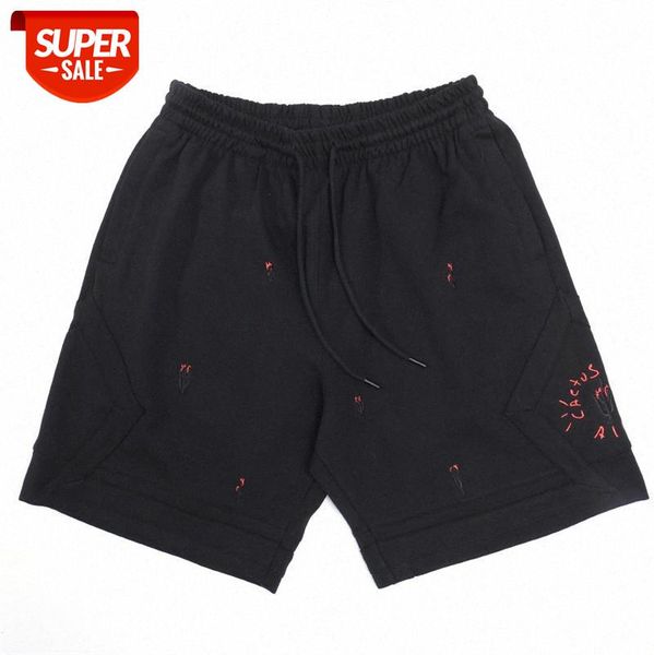 european and american tide brand small plant embroidery men's loose shorts five-point pants casual #od3j, Black
european and american tide brand small plant embroidery men's loose shorts five-point pants casual #od3j, Black