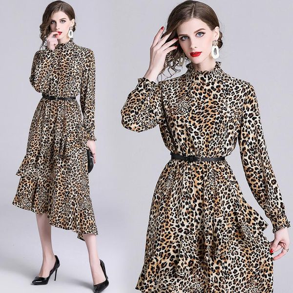 party dresses autumn fashion long sleeve stand collar ruffles irregular leopard homecoming streetwear quinceanera prom vestidos, White;black
party dresses autumn fashion long sleeve stand collar ruffles irregular leopard homecoming streetwear quinceanera prom vestidos, White;black