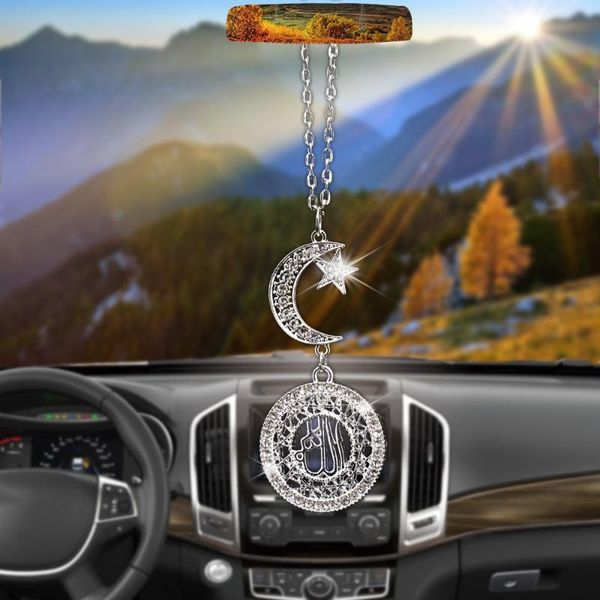 interior decorations creative moon star-islam car pendant rearview mirror decoration hanging charm ornaments automobiles cars accessories
interior decorations creative moon star-islam car pendant rearview mirror decoration hanging charm ornaments automobiles cars accessories