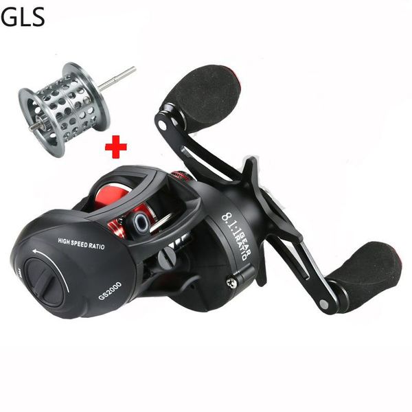 carbon double spool baitcasting reel 8.1:1 8kg max drag left right hand carp fishing with magnetic brake system reels
carbon double spool baitcasting reel 8.1:1 8kg max drag left right hand carp fishing with magnetic brake system reels