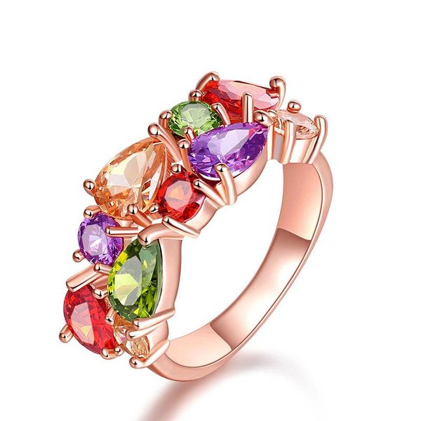 cluster rings zslbs fashion trendy crystal for women colorful cubic zirconia ring luxury jewelry gifts anillos mujer accessories, Golden;silver
cluster rings zslbs fashion trendy crystal for women colorful cubic zirconia ring luxury jewelry gifts anillos mujer accessories, Golden;silver