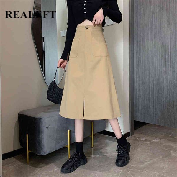 summer women's a-line skirts fashion solid color chic elastic high waist pockets vintage midi ladies 210428, Black
summer women's a-line skirts fashion solid color chic elastic high waist pockets vintage midi ladies 210428, Black