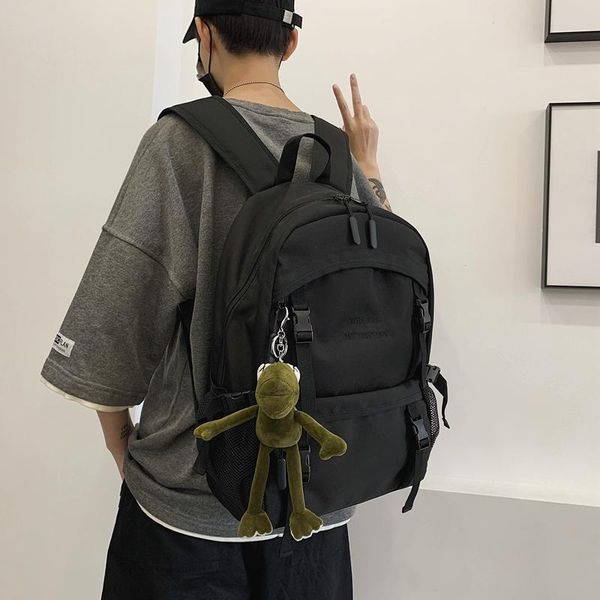 backpack men's leisure travel bag fashion trend simple double shoulder tide brand large capacity college students'
backpack men's leisure travel bag fashion trend simple double shoulder tide brand large capacity college students'
