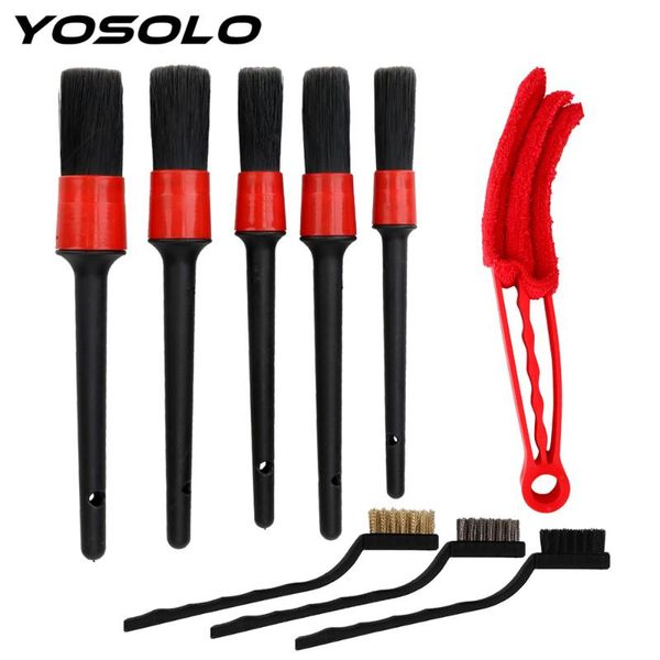 car sponge yosolo 9pcs/set power scrubber drill brush detailing set cleaning dirt dust clean tools brushes
car sponge yosolo 9pcs/set power scrubber drill brush detailing set cleaning dirt dust clean tools brushes