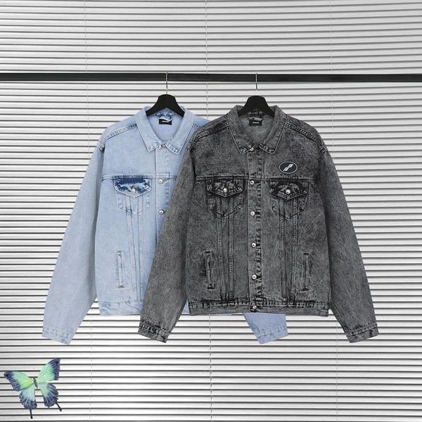 men's jackets welldone high street washed denim jacket men women quality fashion well done simple classic, Black;brown
men's jackets welldone high street washed denim jacket men women quality fashion well done simple classic, Black;brown