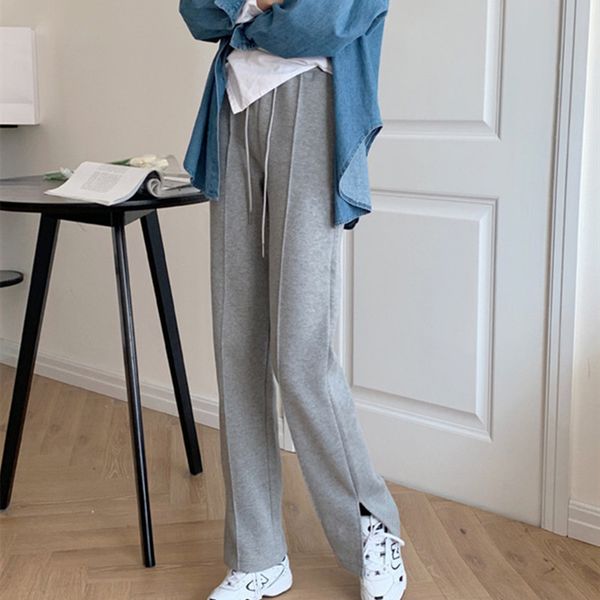 ol elegant high waist plus velvet wide leg pants women spring autumn work casual female thick trousers 210421, Black;white
ol elegant high waist plus velvet wide leg pants women spring autumn work casual female thick trousers 210421, Black;white