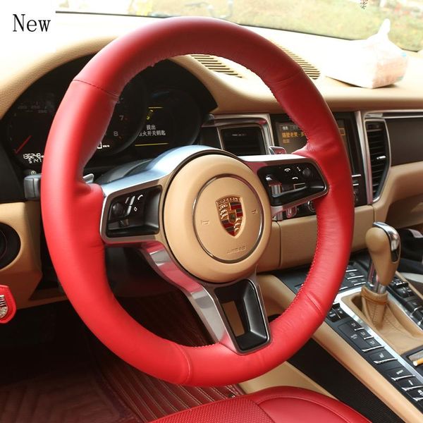 steering wheel covers for macan panamera 718 911 customized hand-stitched leather car cover accessories
steering wheel covers for macan panamera 718 911 customized hand-stitched leather car cover accessories