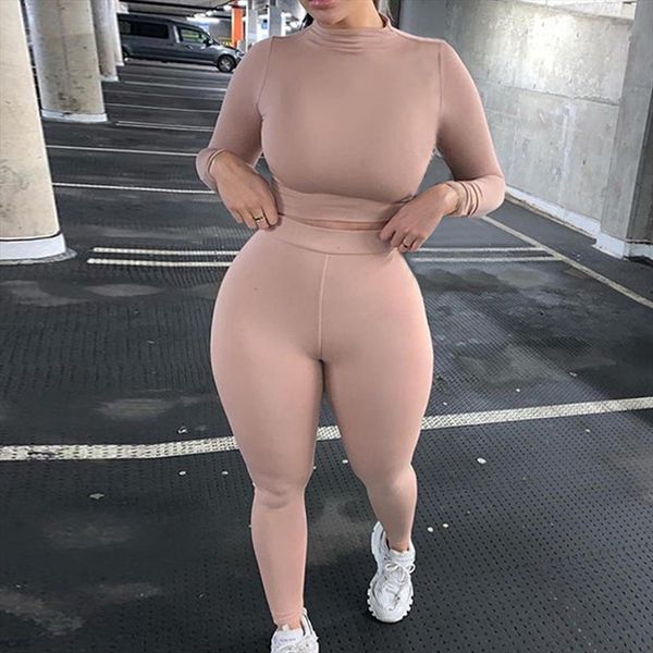 spring sport fitness 2 two womens tracksuits piece set outfits long sleeve crop leggings pants bodycon tracksuit, Gray
spring sport fitness 2 two womens tracksuits piece set outfits long sleeve crop leggings pants bodycon tracksuit, Gray