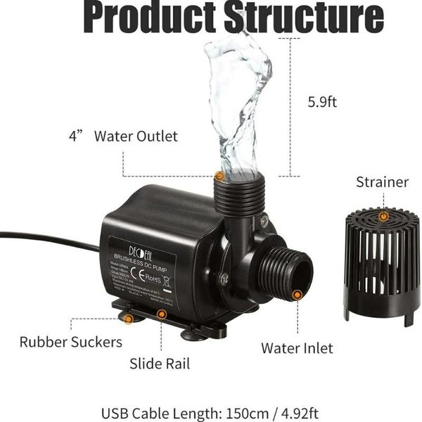 air pumps & accessories brushless pump ultra quiet mini water 12v elevator submersible fountain aquarium circulation dc12v qr90b
air pumps & accessories brushless pump ultra quiet mini water 12v elevator submersible fountain aquarium circulation dc12v qr90b
