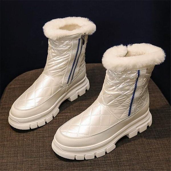 boots 2021 est fashion sweet women plush warm ankle female big size platform snow black white comfortable winter shoes
boots 2021 est fashion sweet women plush warm ankle female big size platform snow black white comfortable winter shoes