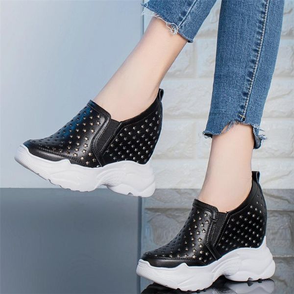 casual shoes women hollow genuine leather wedges high heel ankle boots female round toe fashion sneakers summer platform oxfords, Black
casual shoes women hollow genuine leather wedges high heel ankle boots female round toe fashion sneakers summer platform oxfords, Black