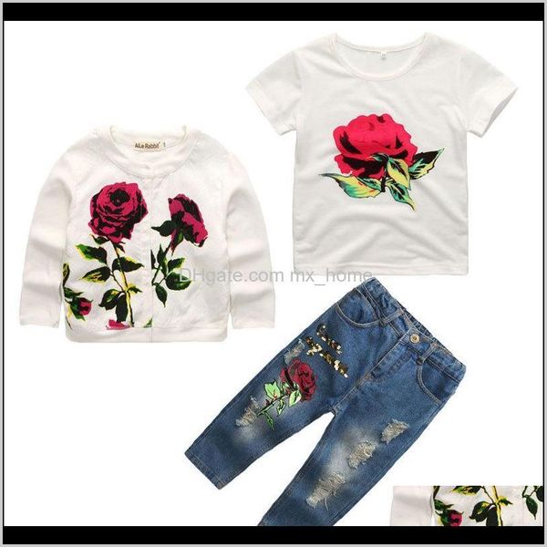 sets baby baby maternity drop delivery 2021 springautumn brand fashion rose 3pcs 29y kids clothes girls long sleeves flower children clothin, White
sets baby baby maternity drop delivery 2021 springautumn brand fashion rose 3pcs 29y kids clothes girls long sleeves flower children clothin, White