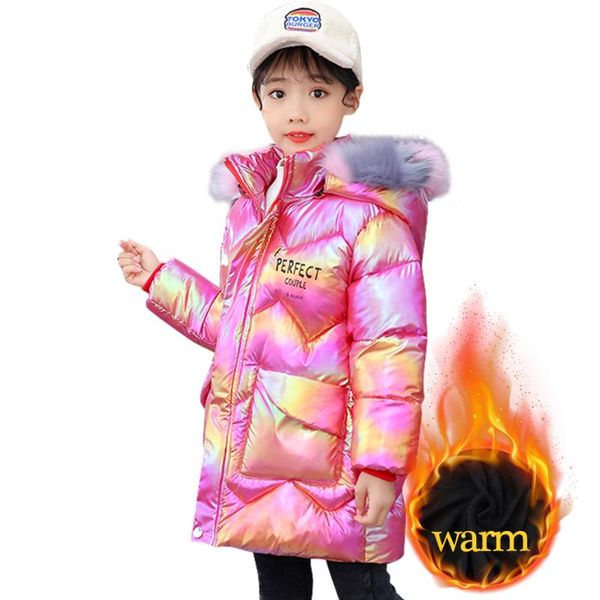 down coat big girls winter fur hoodies thick warm girl outerwear teenage kids letter clothes, Blue;gray
down coat big girls winter fur hoodies thick warm girl outerwear teenage kids letter clothes, Blue;gray