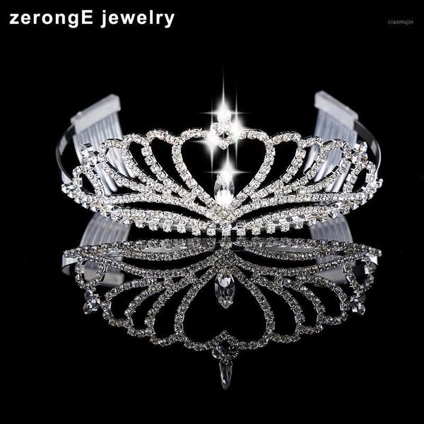hair clips & barrettes zeronge jewelry bridal vintage crystal tiara peacock heart wedding accessories quinceanera tiaras for girls custom 6p, Golden;silver
hair clips & barrettes zeronge jewelry bridal vintage crystal tiara peacock heart wedding accessories quinceanera tiaras for girls custom 6p, Golden;silver