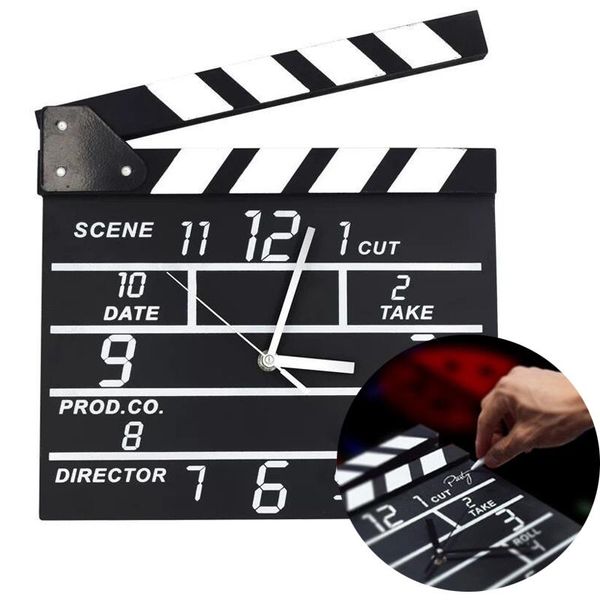 wall clocks electronic writable clock wooden film panel director fashion hanging gothic home decor blackboard message board
wall clocks electronic writable clock wooden film panel director fashion hanging gothic home decor blackboard message board
