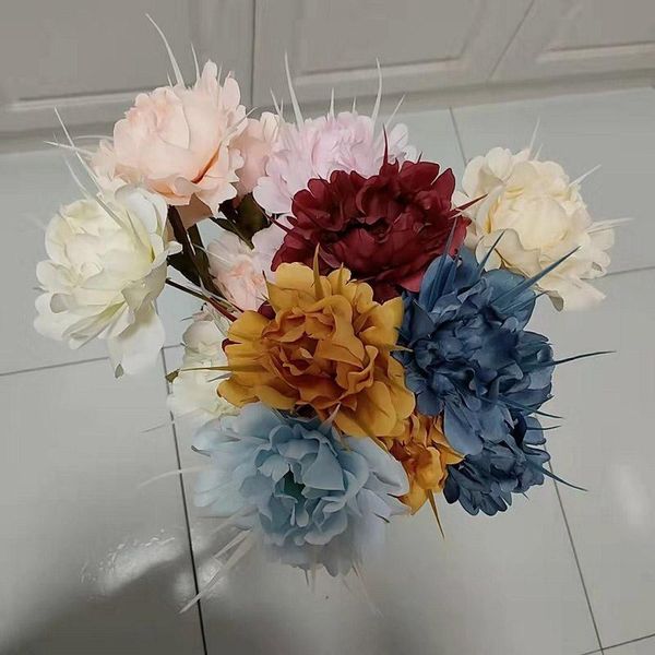 decorative flowers & wreaths 3heads dragon beard peony artificial silk flower for wedding party hall decoration plants diy floral arrangemen
decorative flowers & wreaths 3heads dragon beard peony artificial silk flower for wedding party hall decoration plants diy floral arrangemen