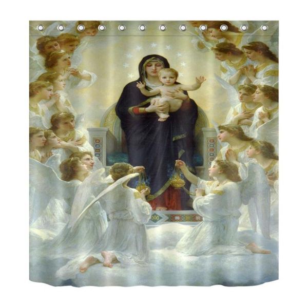 son of god jesus christ bless decoration shower curtain polyester fabric 3d durable waterproof virgin mary born baby angel curtains
son of god jesus christ bless decoration shower curtain polyester fabric 3d durable waterproof virgin mary born baby angel curtains