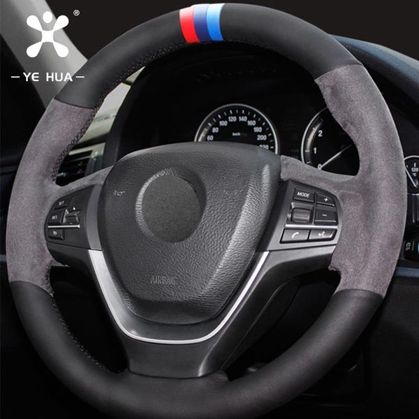 steering wheel covers for f30 alcantara car case accessories interior parts braiding cover leather braid 12-19
steering wheel covers for f30 alcantara car case accessories interior parts braiding cover leather braid 12-19