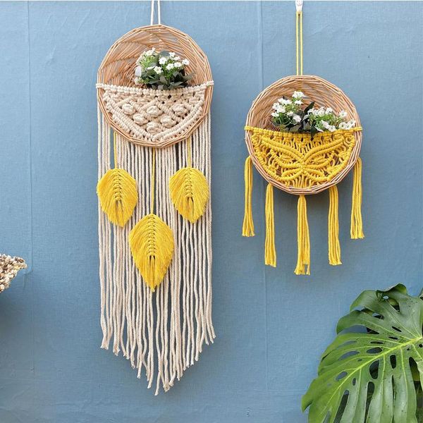 tapestries wall decor hand-woven dried flower basket pendant tapestry tassel decoration pastoral hanging wedding
tapestries wall decor hand-woven dried flower basket pendant tapestry tassel decoration pastoral hanging wedding