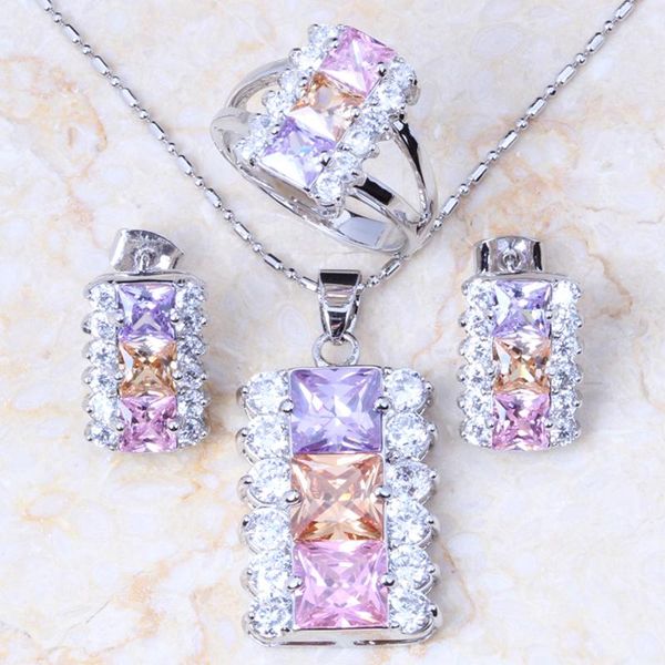 earrings & necklace love monologue aesthetic multicolour crystal cubic zirconia jewelry sets silver color engagement set for women kt026
earrings & necklace love monologue aesthetic multicolour crystal cubic zirconia jewelry sets silver color engagement set for women kt026