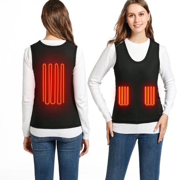 men's vests winter smart electric heated vest men women heating inner fleece soft thermal jacket 6xl big size adventure skiing, Black;white
men's vests winter smart electric heated vest men women heating inner fleece soft thermal jacket 6xl big size adventure skiing, Black;white