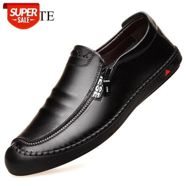 wotte men casual shoes new split leather spring summer zip style loafers simplicity handwork fashion falts #ob3o
wotte men casual shoes new split leather spring summer zip style loafers simplicity handwork fashion falts #ob3o