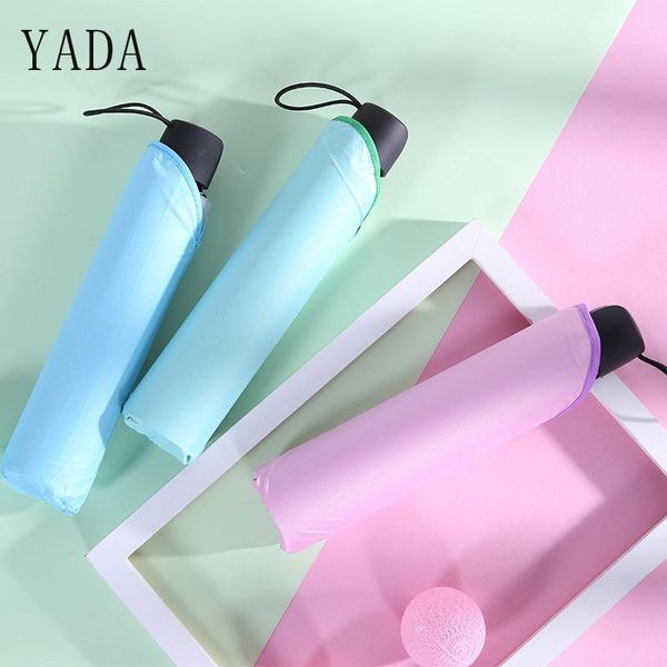 umbrellas yada solid color three-fold umbrella windproof sunny rainy women folding uv waterproof parasol yd135
umbrellas yada solid color three-fold umbrella windproof sunny rainy women folding uv waterproof parasol yd135