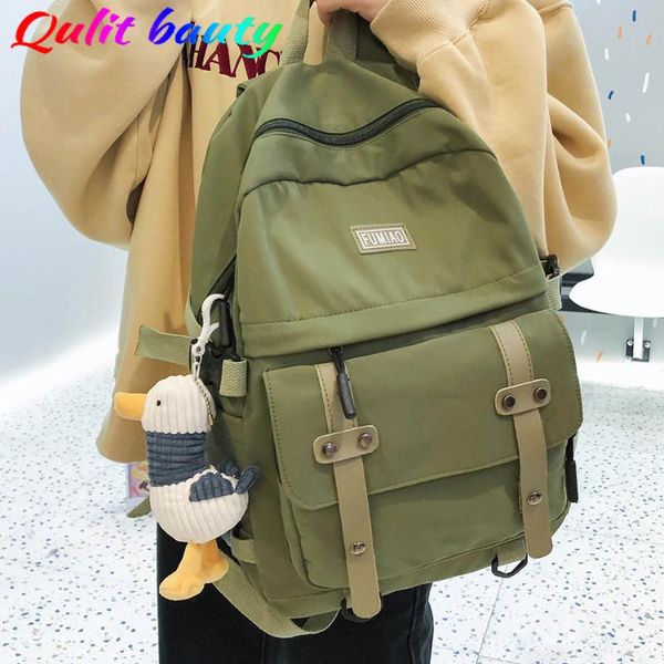 backpack nylon solid color 2021 large capacity waterproof school bag backpacks for teenagers girl sac
backpack nylon solid color 2021 large capacity waterproof school bag backpacks for teenagers girl sac