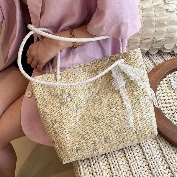evening bags spring and summer fashion straw woven shoulder bag women casual lace small flower ladies large-capacity shopping
evening bags spring and summer fashion straw woven shoulder bag women casual lace small flower ladies large-capacity shopping