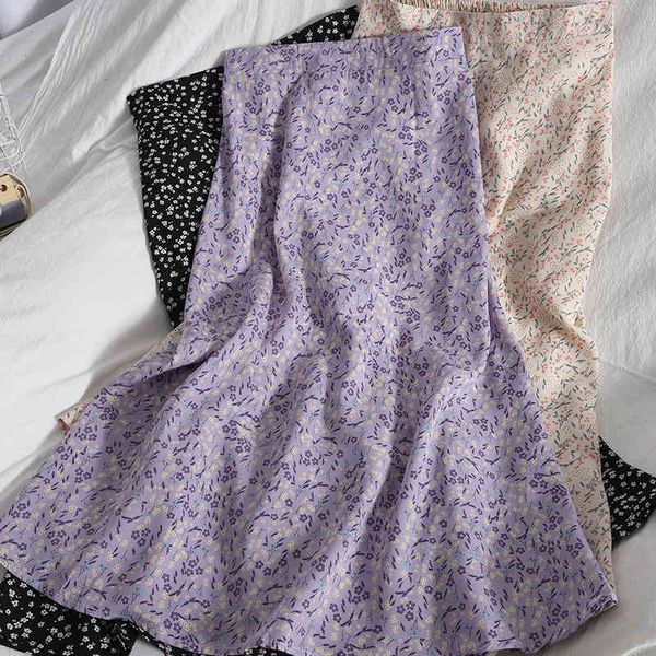 skirts korean summer casual printed midi beach skirt women's chiffon vintage sweet floral fashion a-line mid-calf s fashion 08gg, Black
skirts korean summer casual printed midi beach skirt women's chiffon vintage sweet floral fashion a-line mid-calf s fashion 08gg, Black