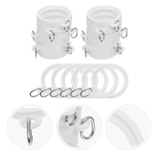 other home decor 20pcs reliable mute curtain rod hanging rings household accessories
other home decor 20pcs reliable mute curtain rod hanging rings household accessories