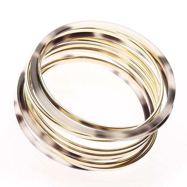 pcs/set round bangle acetate resin metal ring bracelet women jewelry vintage fashion charms multi-layer decoration lady gifts, Black
pcs/set round bangle acetate resin metal ring bracelet women jewelry vintage fashion charms multi-layer decoration lady gifts, Black