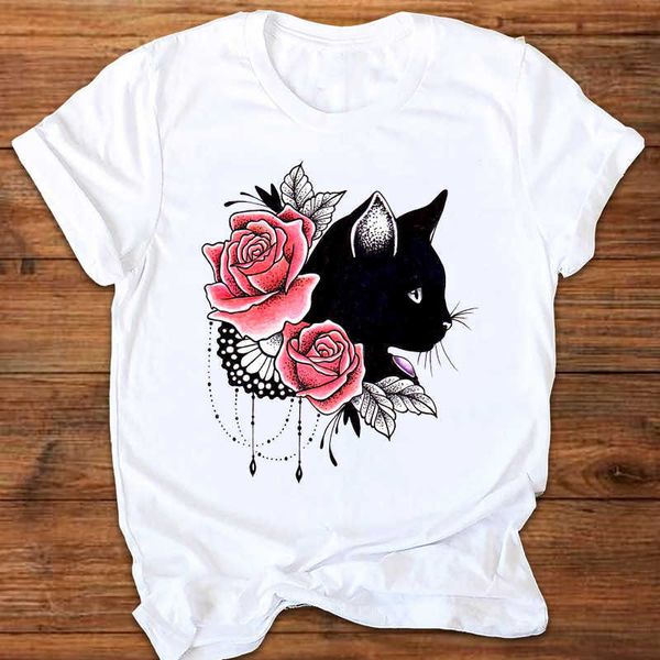 women graphic cartoon cat animal flower fashion printing 90s style print clothes lady tees female t shirt womens t-shirt x0527, White
women graphic cartoon cat animal flower fashion printing 90s style print clothes lady tees female t shirt womens t-shirt x0527, White