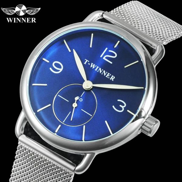 official watch men fashion mechanical mesh strap blue marine dial casual simple ultra thin mens wristwatches, Slivery;brown
official watch men fashion mechanical mesh strap blue marine dial casual simple ultra thin mens wristwatches, Slivery;brown