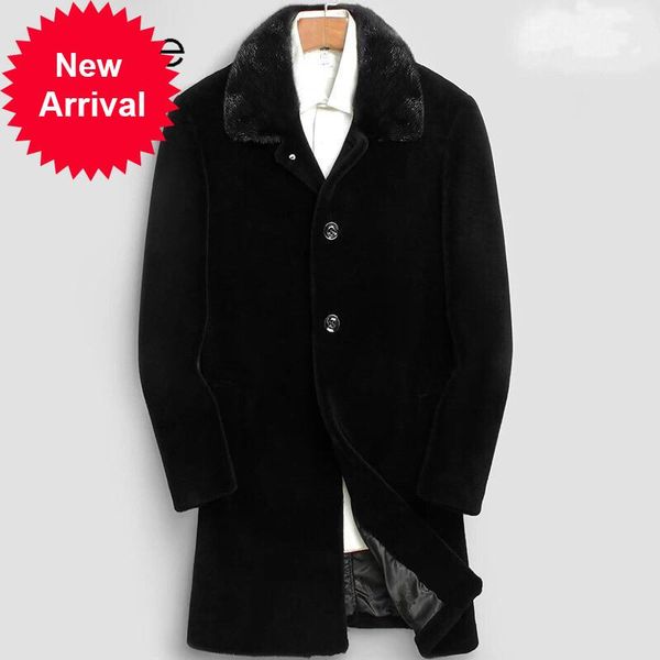 men mt825 2021 coat long real wool jackets turn-down collar fall winter warm casual outwear windbreaker men's, Black;brown
men mt825 2021 coat long real wool jackets turn-down collar fall winter warm casual outwear windbreaker men's, Black;brown