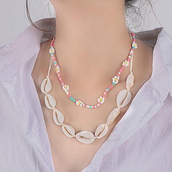 chokers boho bohemian colored beads shell necklace woman fashion choker chain multilayer abnormity of ethnic wind pearl rice, Golden;silver
chokers boho bohemian colored beads shell necklace woman fashion choker chain multilayer abnormity of ethnic wind pearl rice, Golden;silver