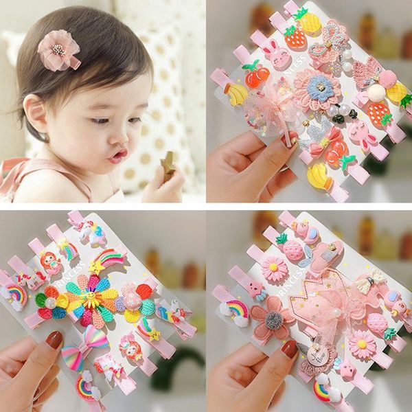 hair accessories 15pcs/set baby girls clips cartoon flower fruit cute hairpin barrettes sweet kids pins, Slivery;white
hair accessories 15pcs/set baby girls clips cartoon flower fruit cute hairpin barrettes sweet kids pins, Slivery;white