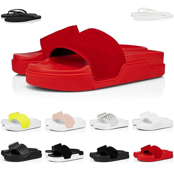summer slippers fashion slides triple black white red pink yellow mens women flat flip flops beach l platform sandals
summer slippers fashion slides triple black white red pink yellow mens women flat flip flops beach l platform sandals
