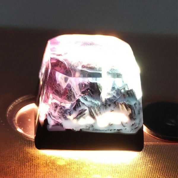 handmade backlight resin keycaps for cherry mx switch mechanical keyboard oem luminous snow mountain jungle wood key caps keyboards
handmade backlight resin keycaps for cherry mx switch mechanical keyboard oem luminous snow mountain jungle wood key caps keyboards
