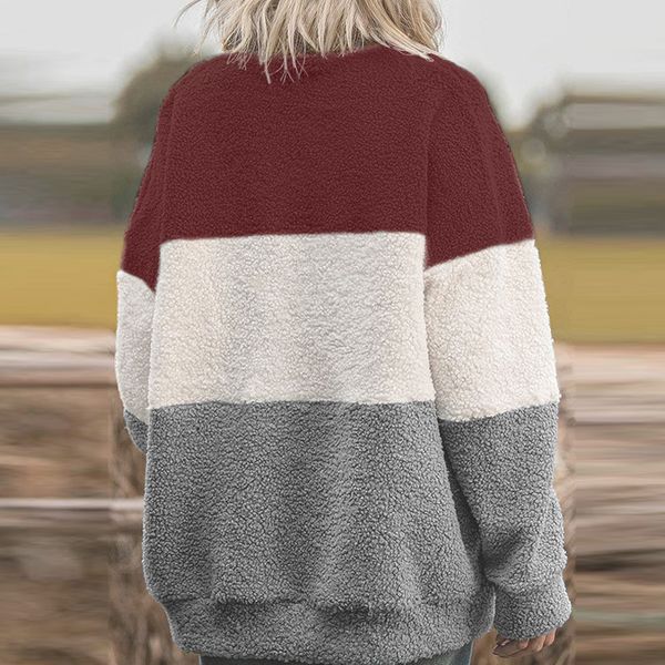 women's hoodies & sweatshirts women casual patchwork fleece winter elegant o neck warm pullover harajuku female plus size 5xl xntr, Black
women's hoodies & sweatshirts women casual patchwork fleece winter elegant o neck warm pullover harajuku female plus size 5xl xntr, Black