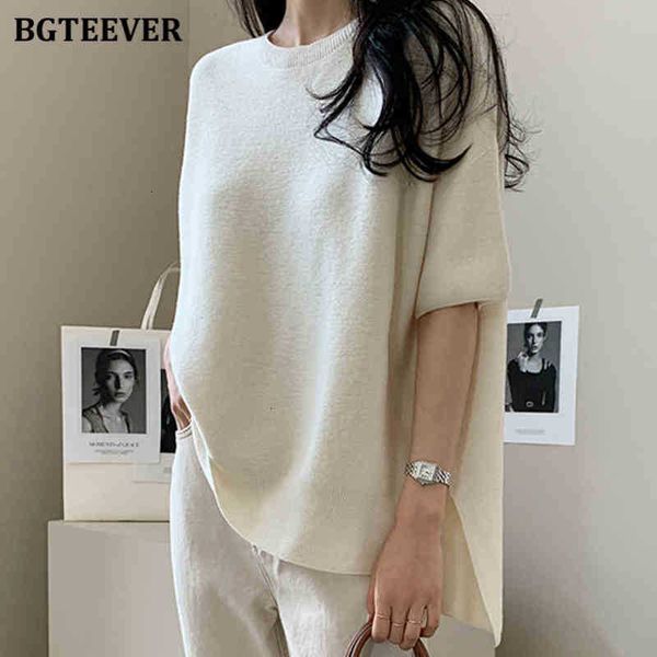 women's t-shirt t shirts summer autumn casual soft o-neck knitted t-shirts for women short sleeve loose side split female knitting l2a, White
women's t-shirt t shirts summer autumn casual soft o-neck knitted t-shirts for women short sleeve loose side split female knitting l2a, White