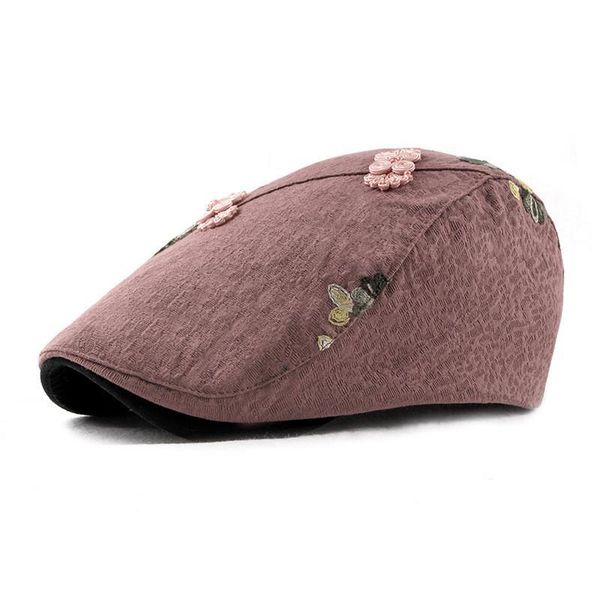 berets ldslyjr 2021 cotton spring autumn flower sboy caps flat peaked cap women painter beret hats 50, Blue;gray
berets ldslyjr 2021 cotton spring autumn flower sboy caps flat peaked cap women painter beret hats 50, Blue;gray
