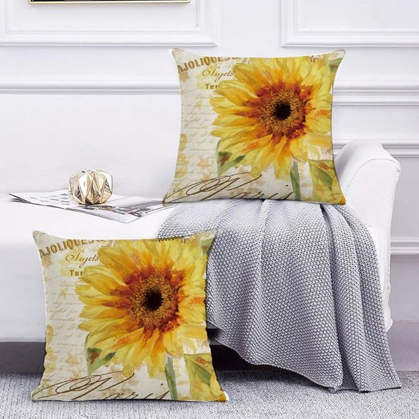pillow case sunflower throw covers pastoral pattern pillowcase with flower car cushion cover home sofa chair decor 45x45cm
pillow case sunflower throw covers pastoral pattern pillowcase with flower car cushion cover home sofa chair decor 45x45cm