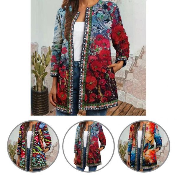 women's jackets cardigan coat colorful print elegant o neck loose open stitch, Black;brown
women's jackets cardigan coat colorful print elegant o neck loose open stitch, Black;brown