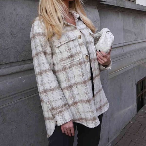 zxqj vintage women soft tweed shirts 2021 spring-autumn fashion ladies elegant loose blouses streetwear girls oversize outwear, White
zxqj vintage women soft tweed shirts 2021 spring-autumn fashion ladies elegant loose blouses streetwear girls oversize outwear, White