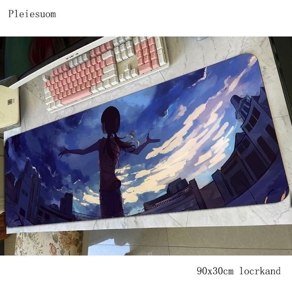 mouse pads & wrist rests weathering with you padmouse 800x300mm gaming mousepad arrival pad gamer computer desk high-end mat notbook mousema